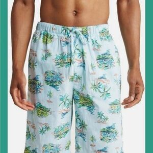 Tommy Bahama Tropical Island Print Men's beach Shorts‎